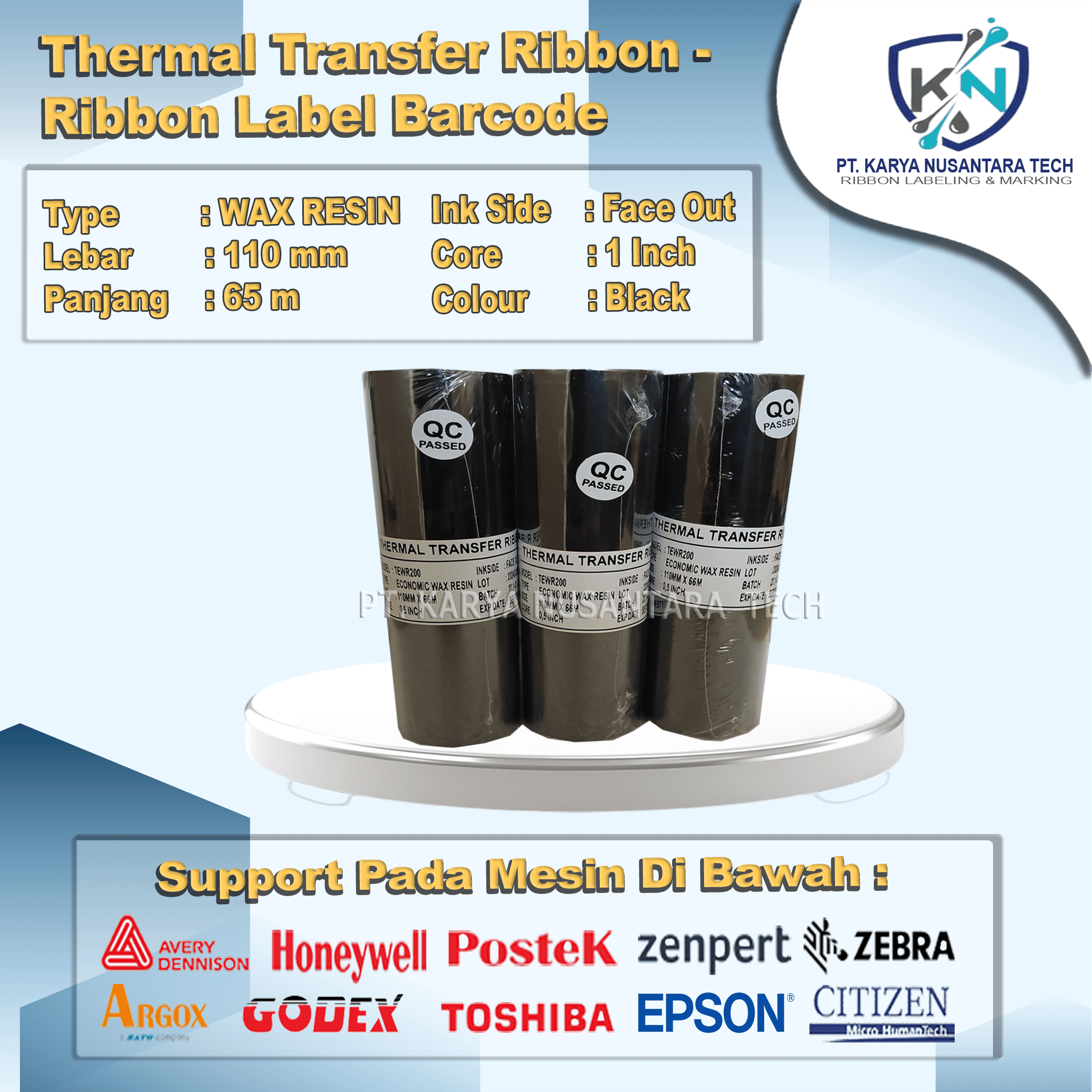 FORMAT NEW WAX RESIN 110 X 65 1