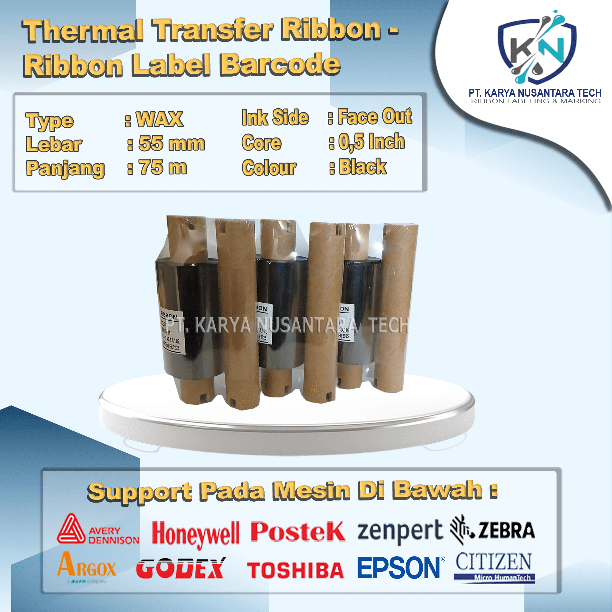 FORMAT NEW WAX RESIN 55 X 75 5
