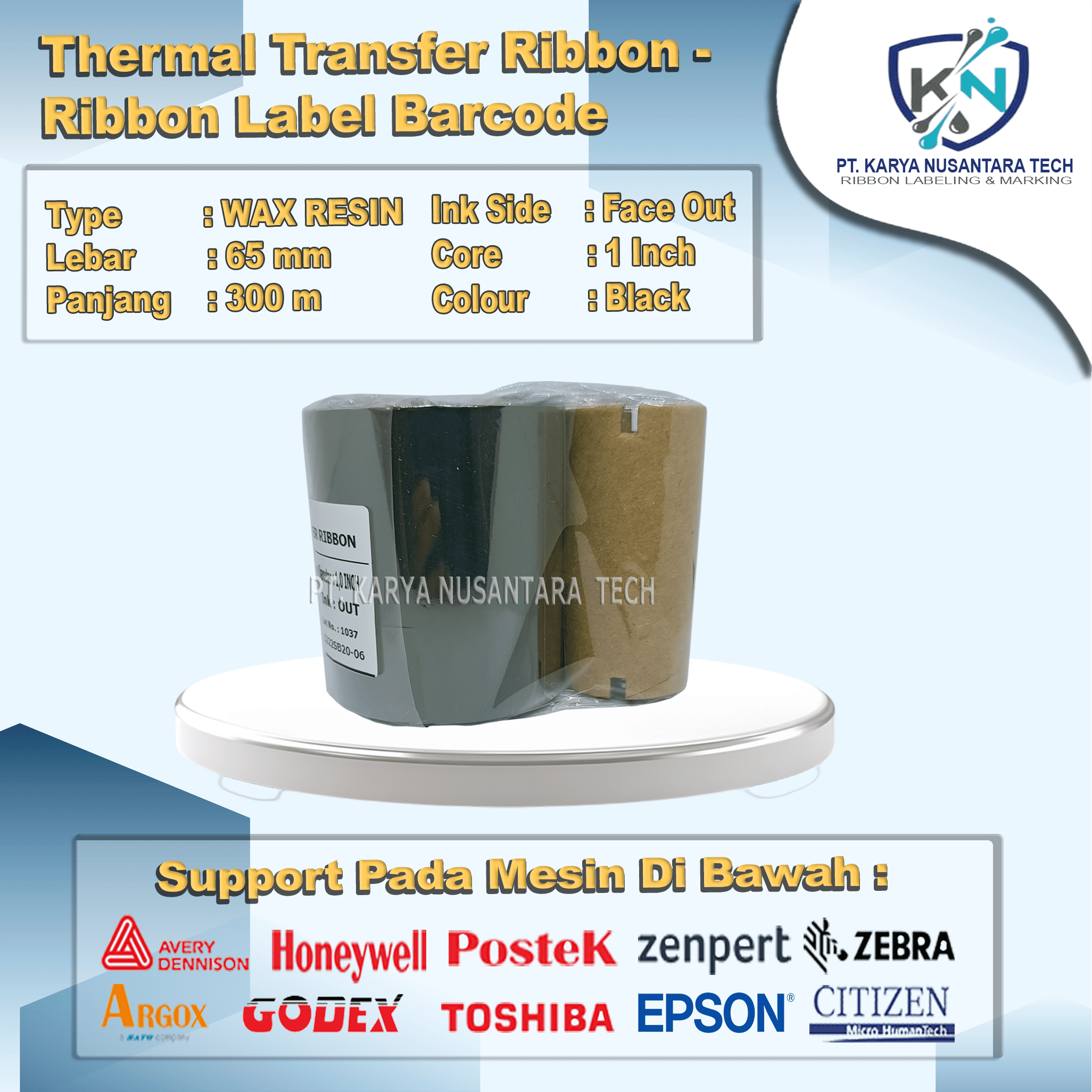 FORMAT NEW WAX RESIN 65 X 300 5