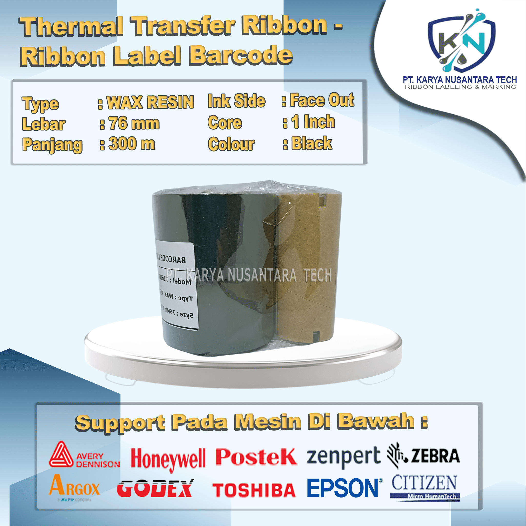 FORMAT NEW WAX RESIN 76 X 300 3