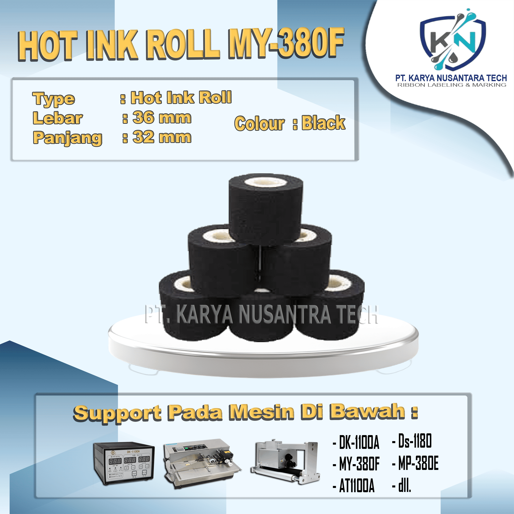 HOT INK ROLL 32 X 36 4